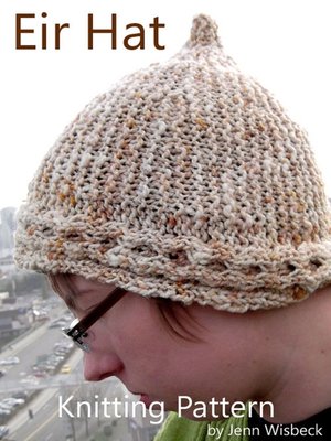 cover image of Eir Short Row Hat Knitting Pattern